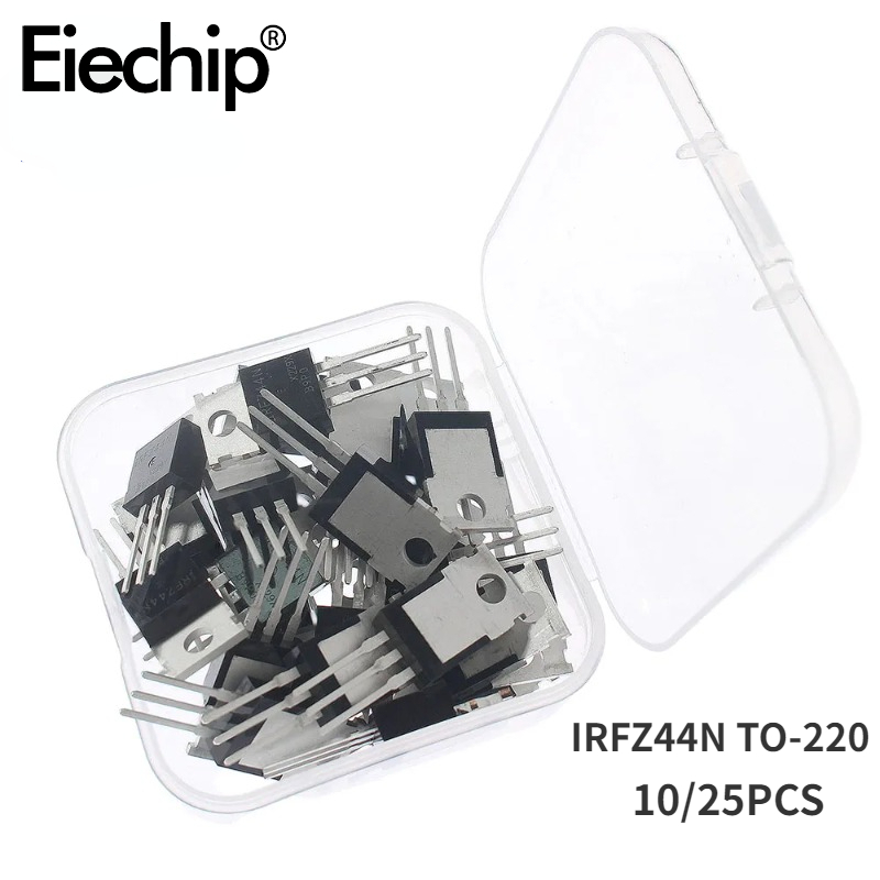 Mosfet Transistor Set - 10/25 個 IRFZ44N Mosfet オリジナル TO-220