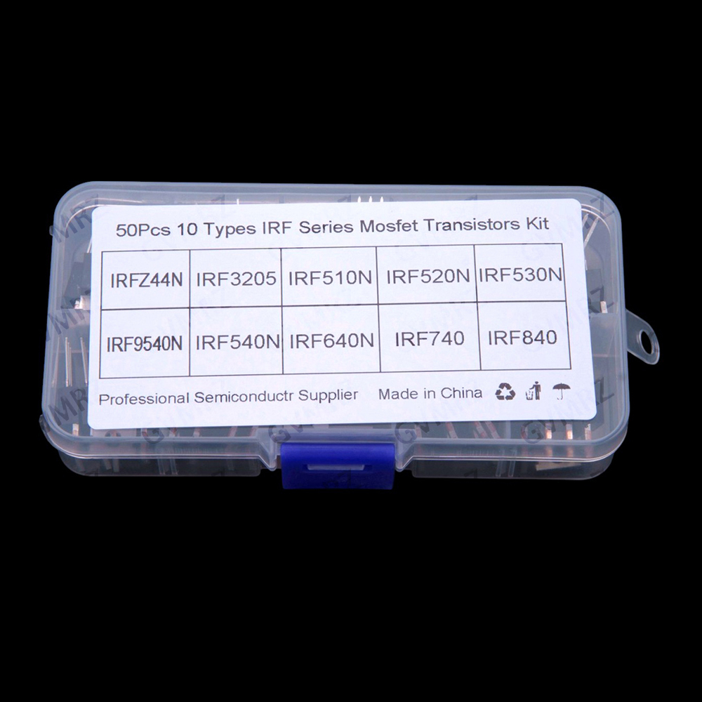 Mosfet Transistor Set - 10種類のTO-220バリュー ​ ​ 50 個の IRF