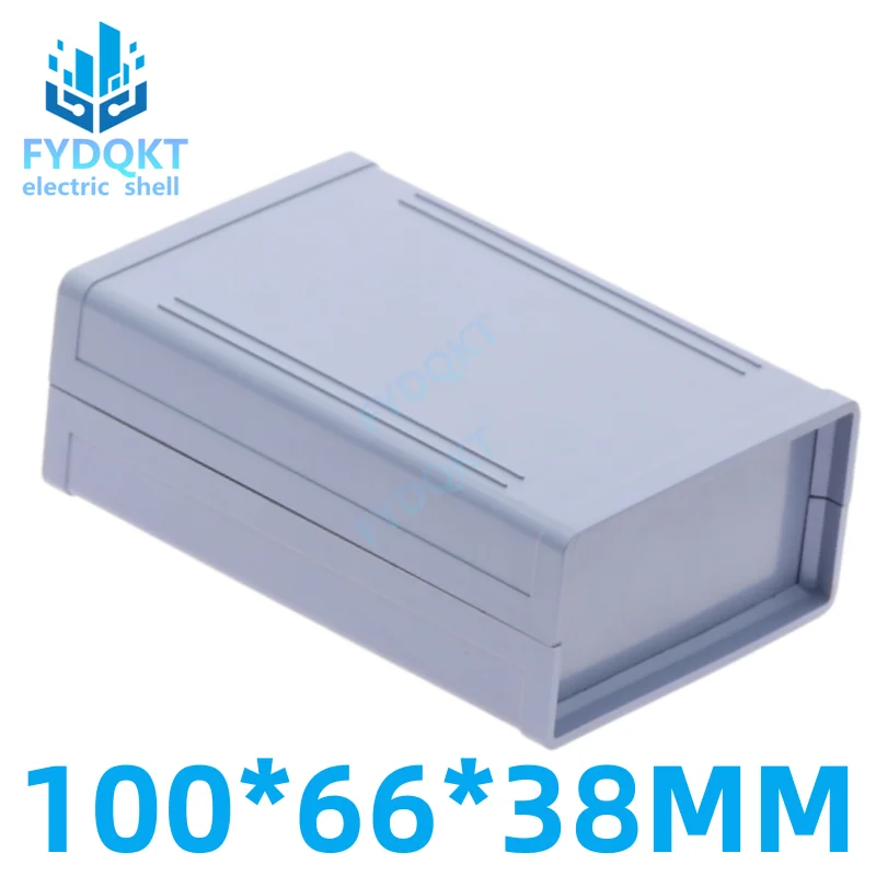 Diy Box Electronics Mall - 高品質のabs防水ハウジング,白いプラスチック製の電子プロジェクトケース,100x66x38mmの電気用品,1個