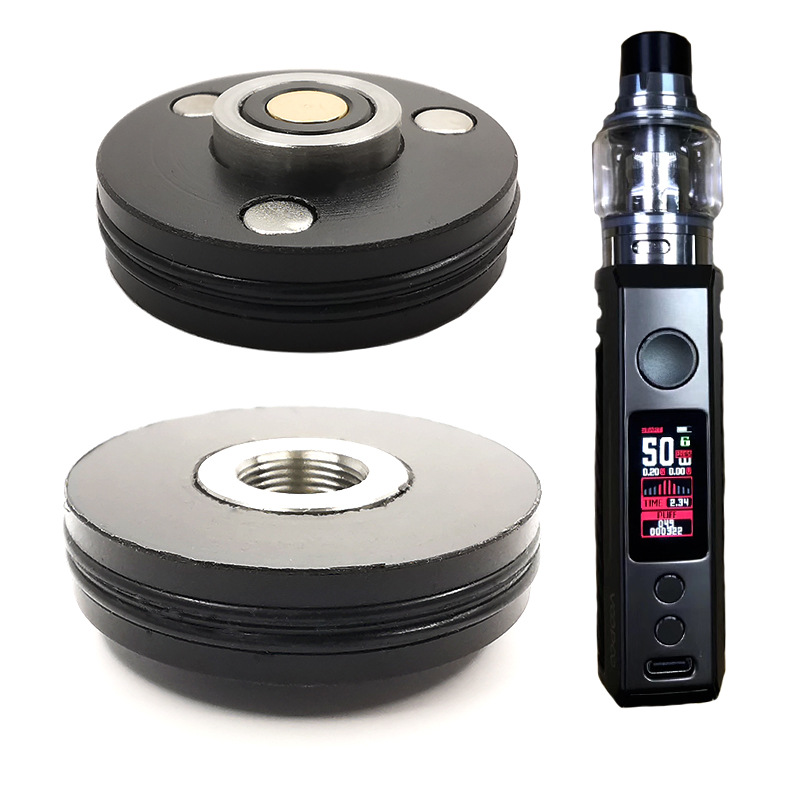 Diy Vape Electronics - ドラッグxドラッグ用アダプター,金メッキメッキピン付き磁気510コネクタ,Rda rta e-cigratte用,510個