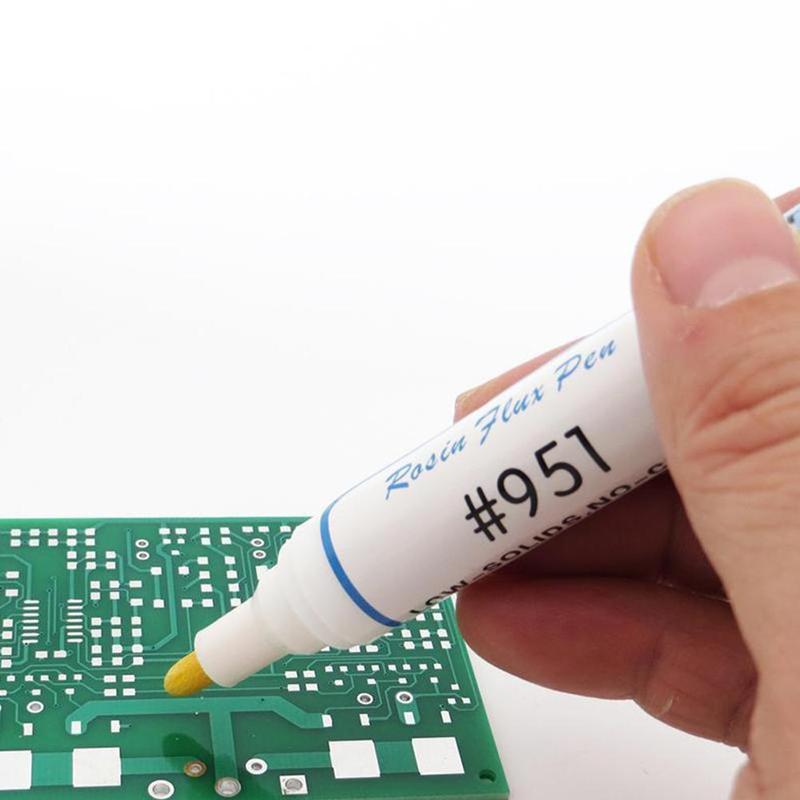 Flux Pen Electronics - 10ml はんだ付け用ロジンフラックスペン 951 低固形分 ノンクリーン DIY