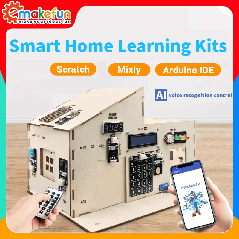Diy Electronics Basics - スマートホーム IoT 学習キット Arduino サポートスクラッチ Diy