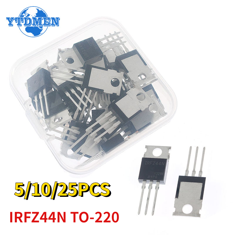 Mosfet Transistor Set - 5-25 個 IRFZ44N TO220 IRFZ44NPBF TO-220