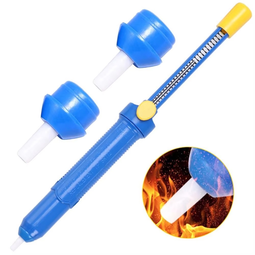 Desoldering Pump Solder - はんだ除去ポンプ手動はんだ吸盤、強力な38cm-Hgの吸引力、回路基板溶接ツール、家電修理用
