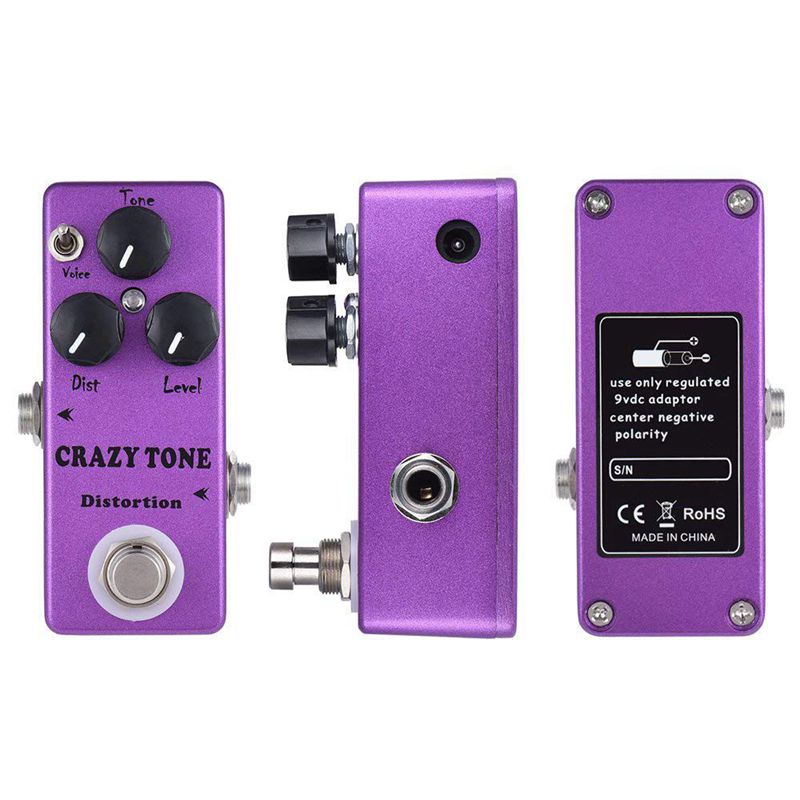 Diy Guitar Electronics - モスキーエフェクトプロセッサー,MP-50クレイジートーン,歪みの少ないミニギター,シングルギター効果,ペストリムーダー,リバーブ