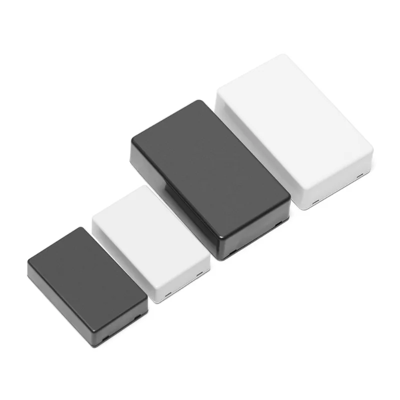 Diy Box Electronics Mall - 70/100 ミリメートル DIY ハウジング楽器収納ケース白黒防水エンクロージャボックス電子プロジェクトボックス