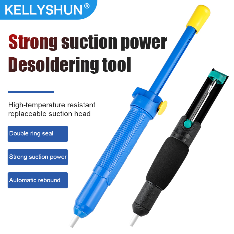 Desoldering Pump Solder - ケリーシュンはんだ吸い取り器、はんだ除去ポンプ、電子部品溶接修理ツール用吸引錫ガン