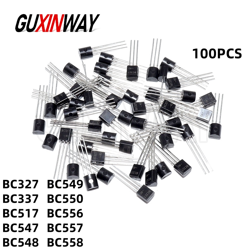 Mosfet Transistor Set - 100 個 BC327 BC337 BC517 BC547