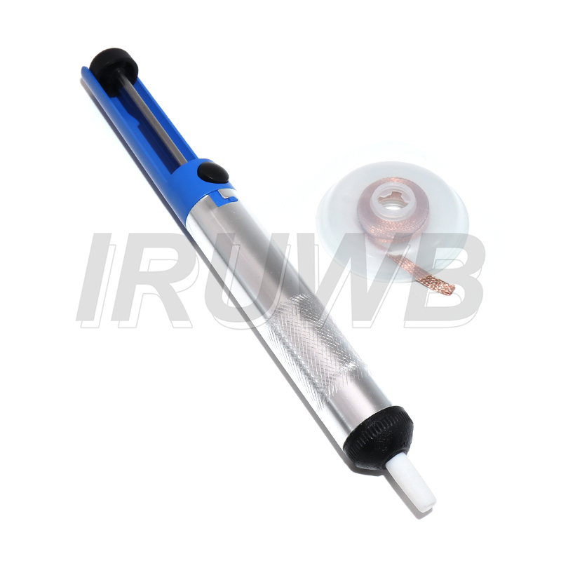 Desoldering Pump Solder - アルミ製はんだ吸い取りポンプツール、はんだ吸い取り器、はんだ吸い取りペン、青色真空はんだごて、はんだ吸い取り器