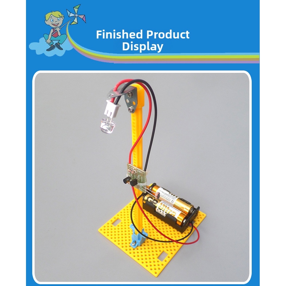 子供向けの光電センサー付きDIYナイトライトキット、科学実験 - Diy Electronics Basics のレビューと価格