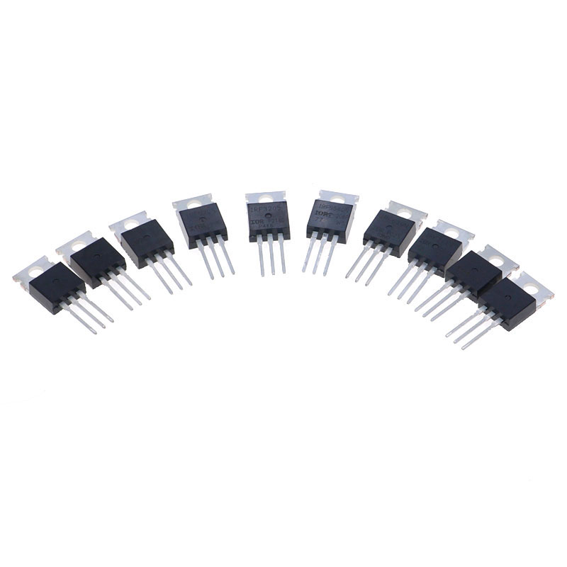 50 個 10 値 TO-220 Mosfet 電界効果トラ - Mosfet Transistor Set のレビューと価格