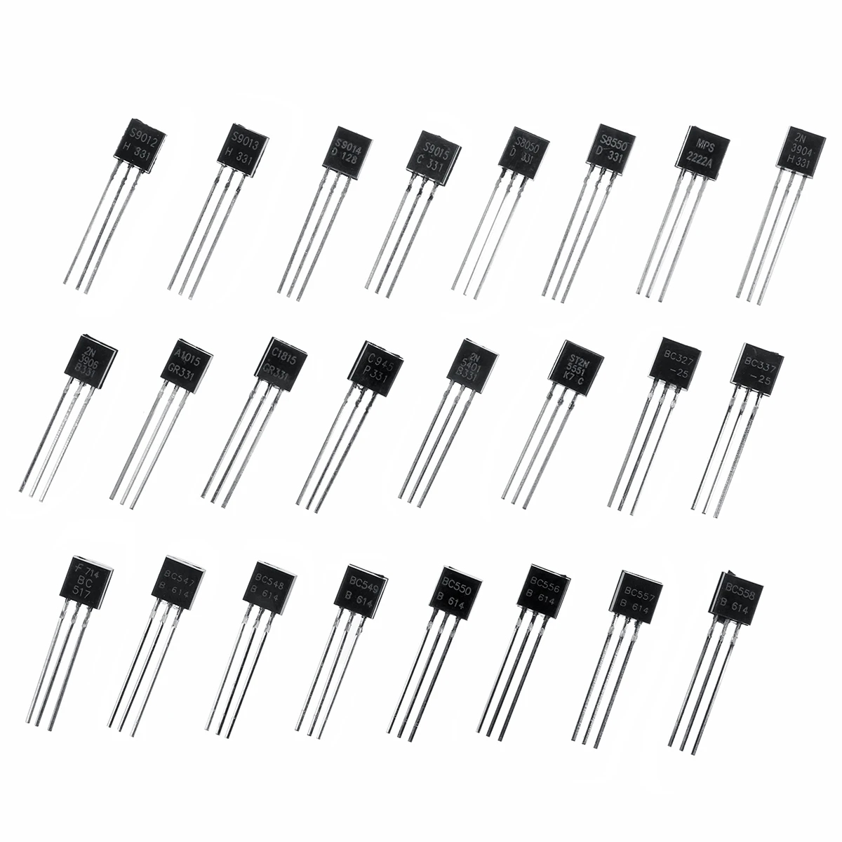 シリコントラの品揃え,480ピース/箱,24種類の水処理用, - Mosfet Transistor Set のレビューと価格