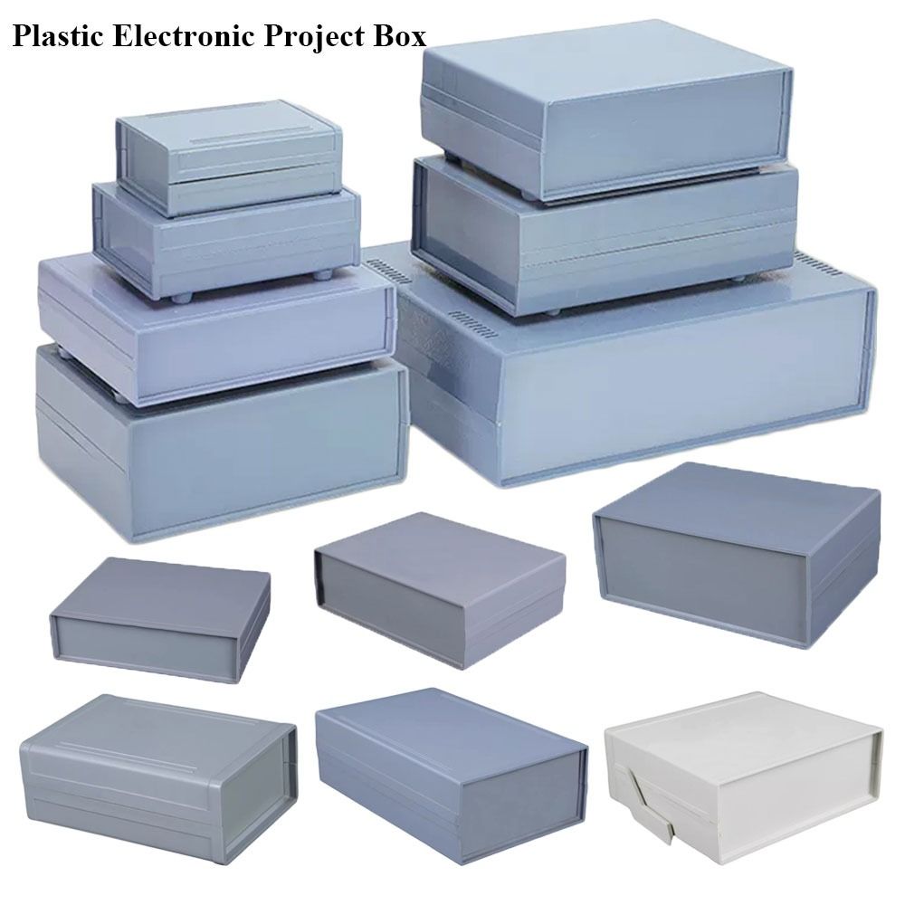 プラスチック製ジャンクションボックス,防水,グレー,日曜大工 - Diy Box Electronics Mall のレビューと価格