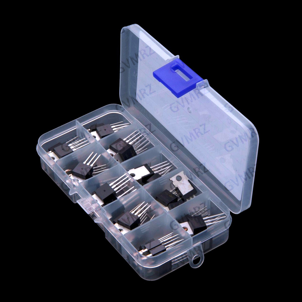 10種類のTO-220バリュー ​ ​ 50 個の IRF  - Mosfet Transistor Set のレビューと価格