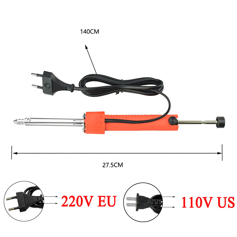 1個入り電熱真空はんだ吸い取り器 110-220V EU U - Desoldering Pump Solder のレビューと価格