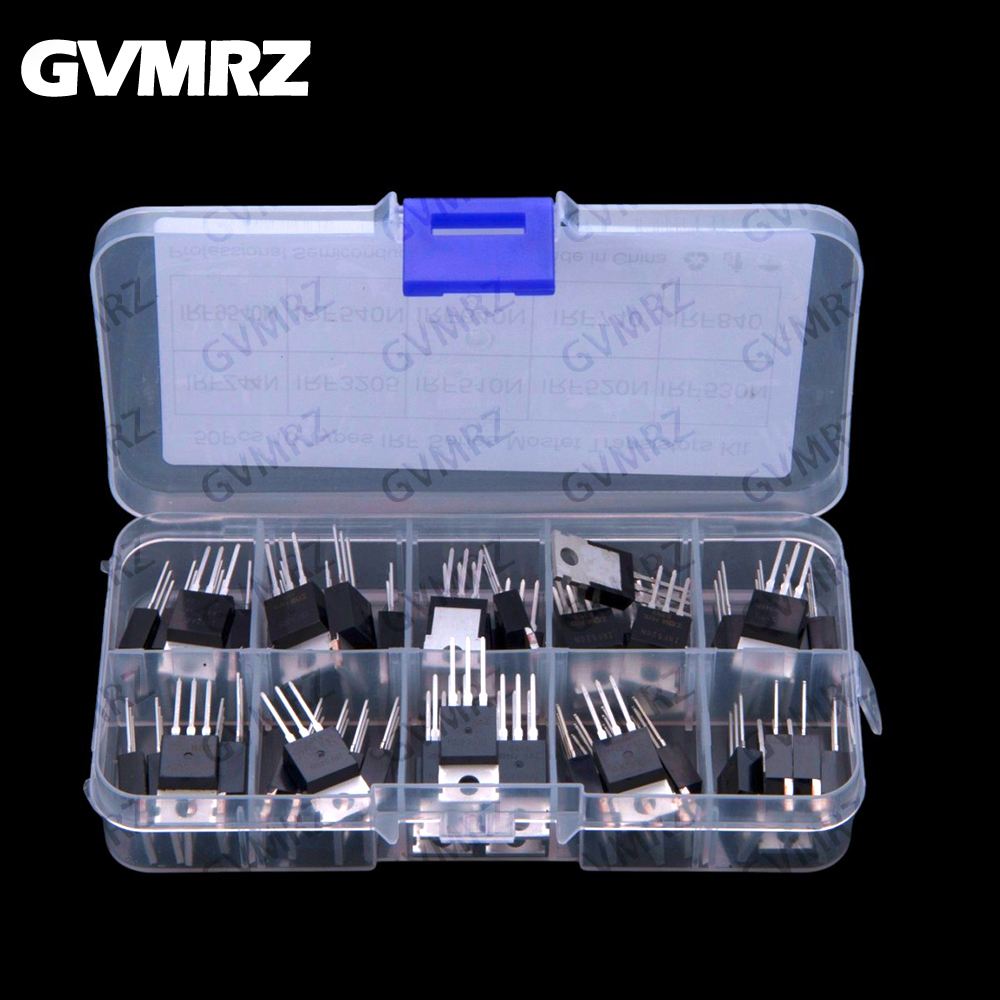 10の価値観 ​ ​ 50 個の IRFZ44 IRF320 - Mosfet Transistor Set のレビューと価格