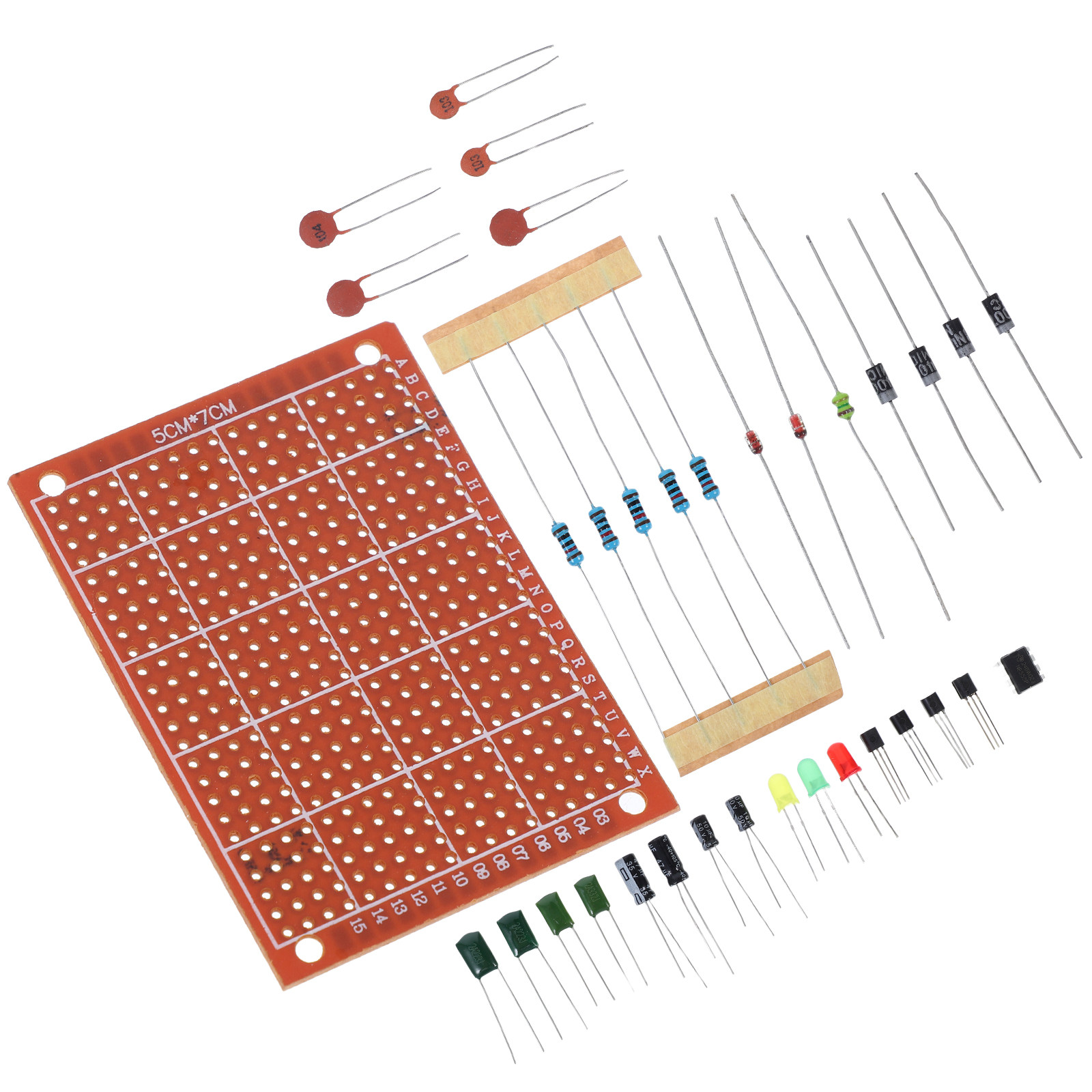 1セットの初心者向けはんだ付けキット、プラグイントレーニング - Diy Electronics Projects For Adults のレビューと価格