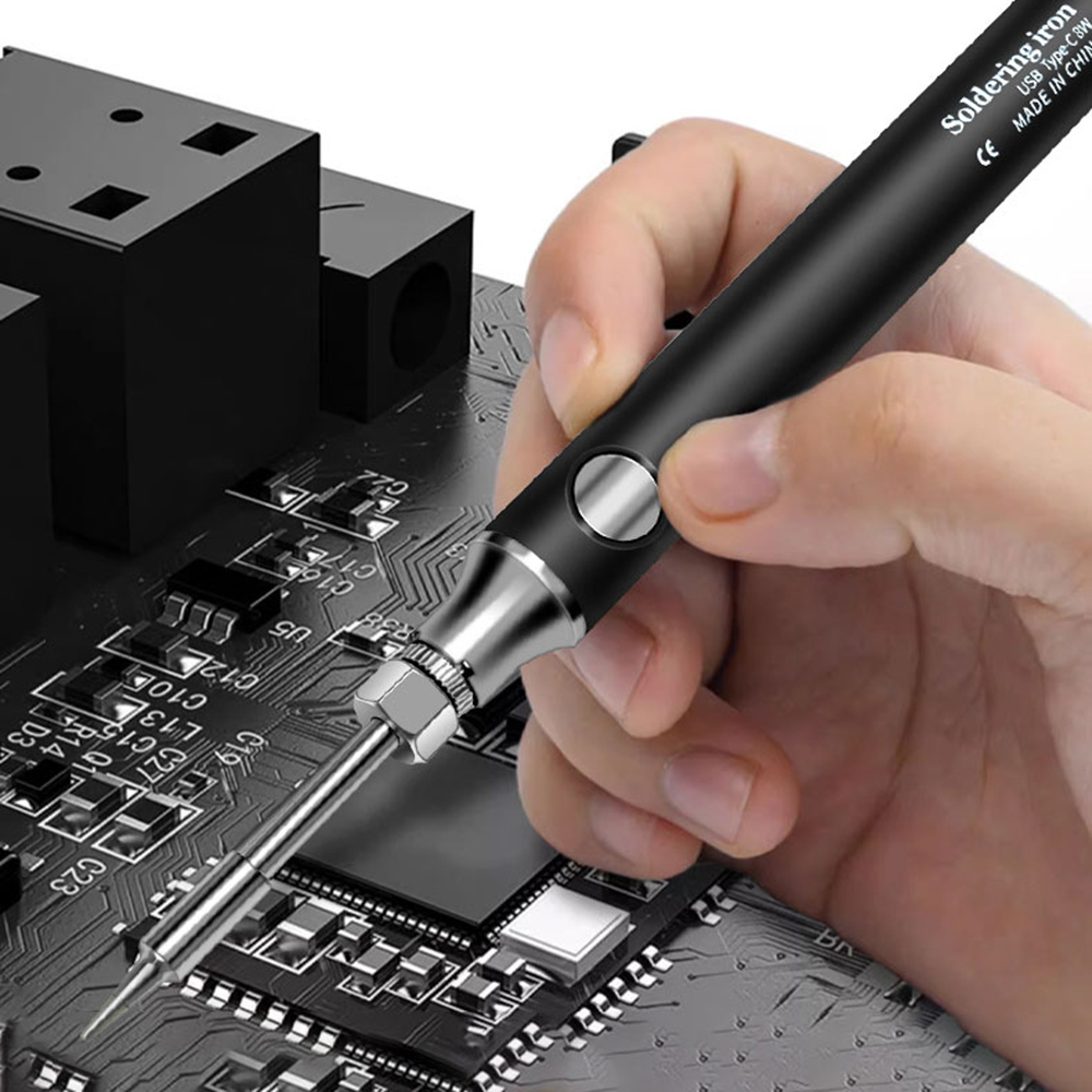 ミニUSB Type-Cはんだごて 3段階温度調節可能 ポー - Flux Pen Electronics のレビューと価格