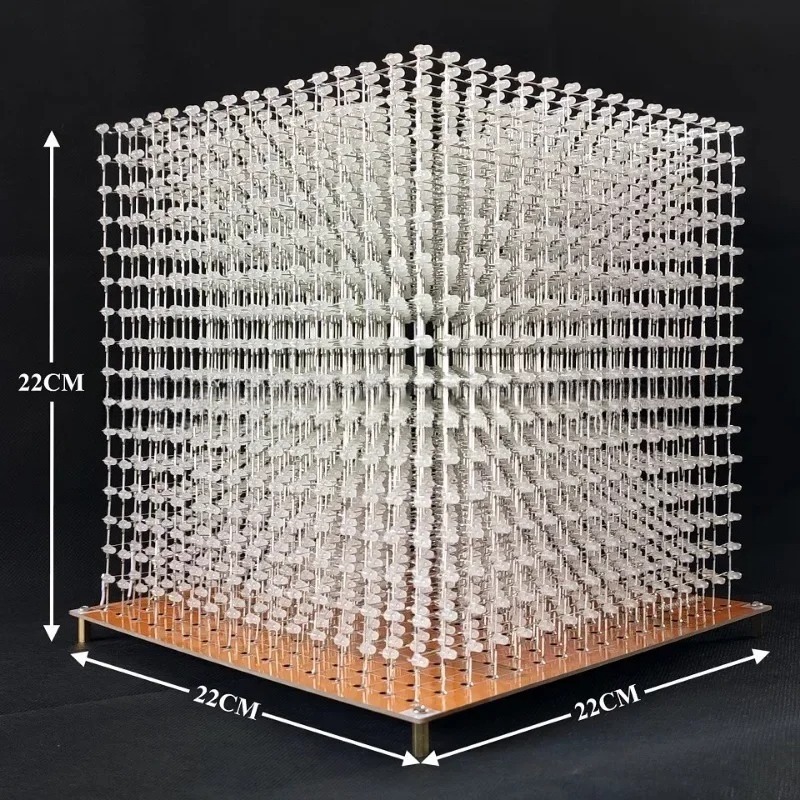 3 D16mini ライトキューブキット 16x16x16  - Diy Electronics Parts のレビューと価格