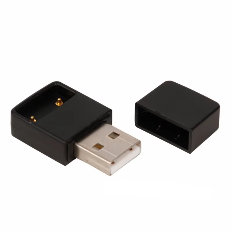 ポータブルブラック USB バッテリー充電器接続充電ポート  - Diy Vape Electronics のレビューと価格