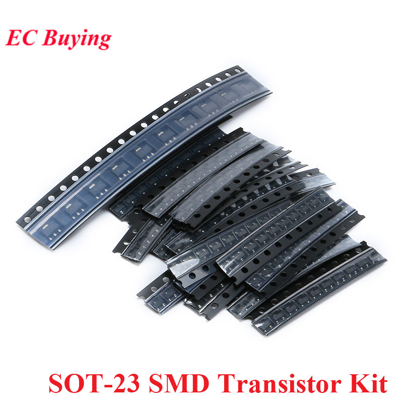 5 セット/1 セット SOT-23 SMD トランジスタキ - Mosfet Transistor Set のレビューと価格