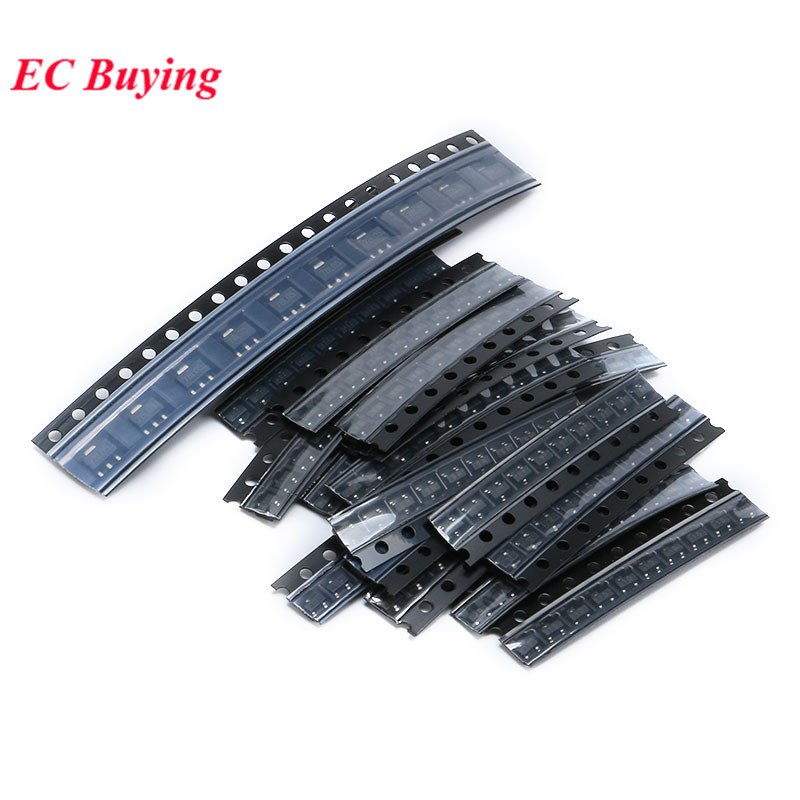 5 セット/1 セット SOT-23 SMD トランジスタキ - Mosfet Transistor Set のレビューと価格