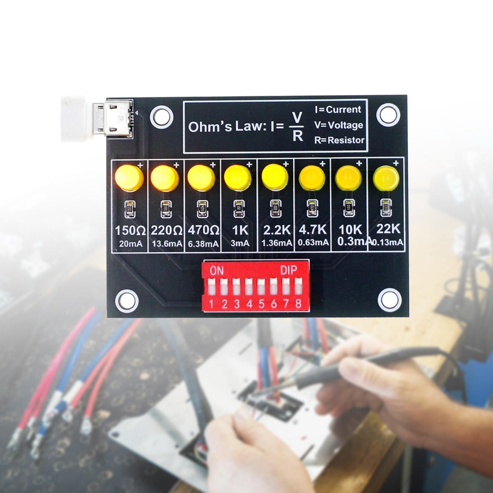DIY はんだ付け練習キット オームズ法則学習ボード 金属電 - Diy Electronics Wire のレビューと価格