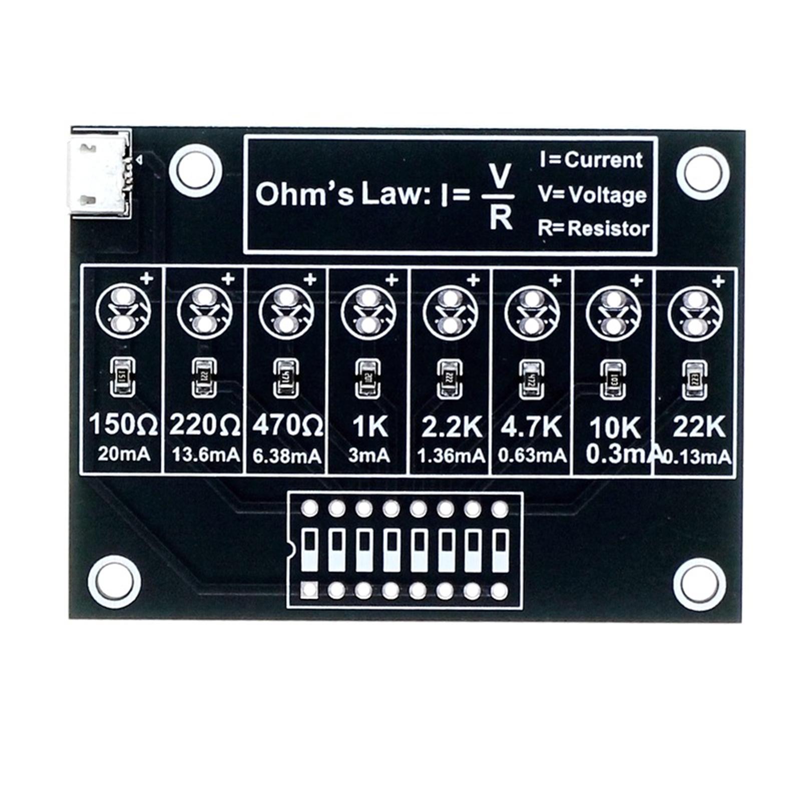 DIY はんだ付け練習キット オームズ法則学習ボード 金属電 - Diy Electronics Wire のレビューと価格