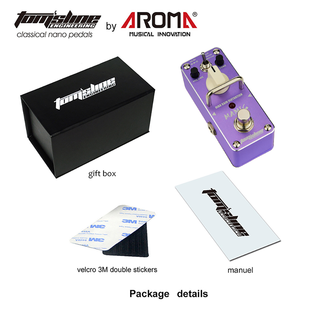 AROMA AMC-3 ギターマニックハイゲインディストーシ - Diy Guitar Electronics のレビューと価格