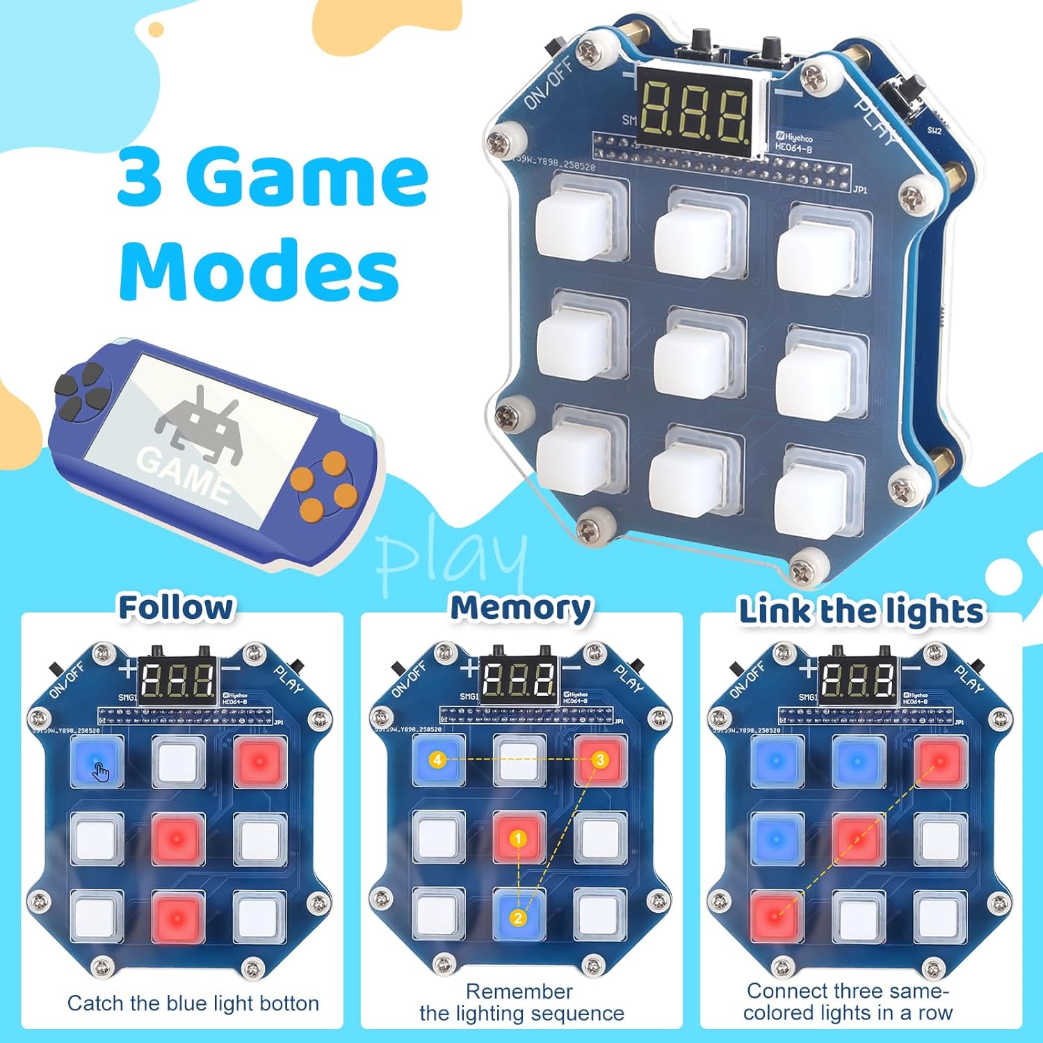 DIY エレクトロニクス ゲームはんだ付けプロジェクトキット - Diy Electronics Projects For Adults のレビューと価格
