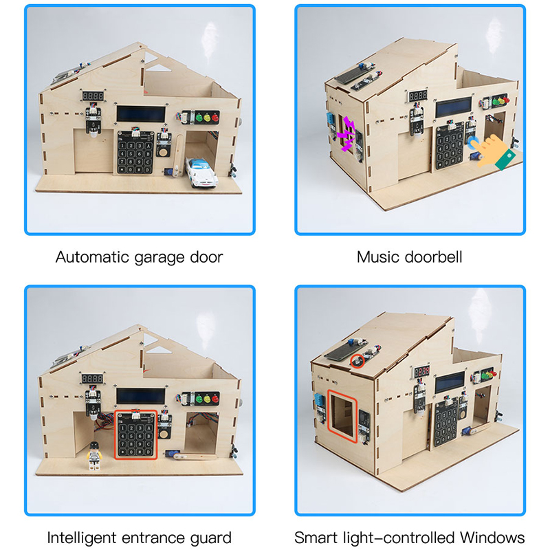 スマートホーム IoT 学習キット Arduino サポート - Diy Electronics Basics のレビューと価格