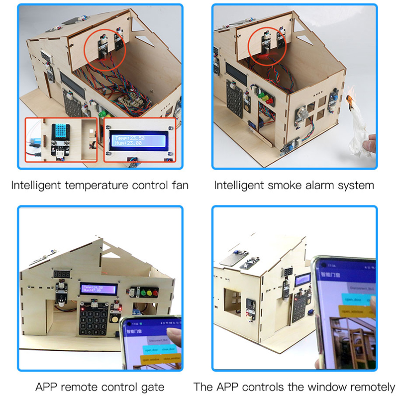 スマートホーム IoT 学習キット Arduino サポート - Diy Electronics Basics のレビューと価格