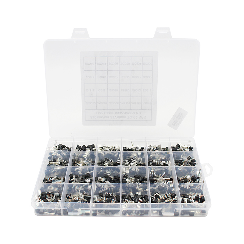 200-900 個 TO-92 トランジスタキット詰め合わせ - Mosfet Transistor Set のレビューと価格