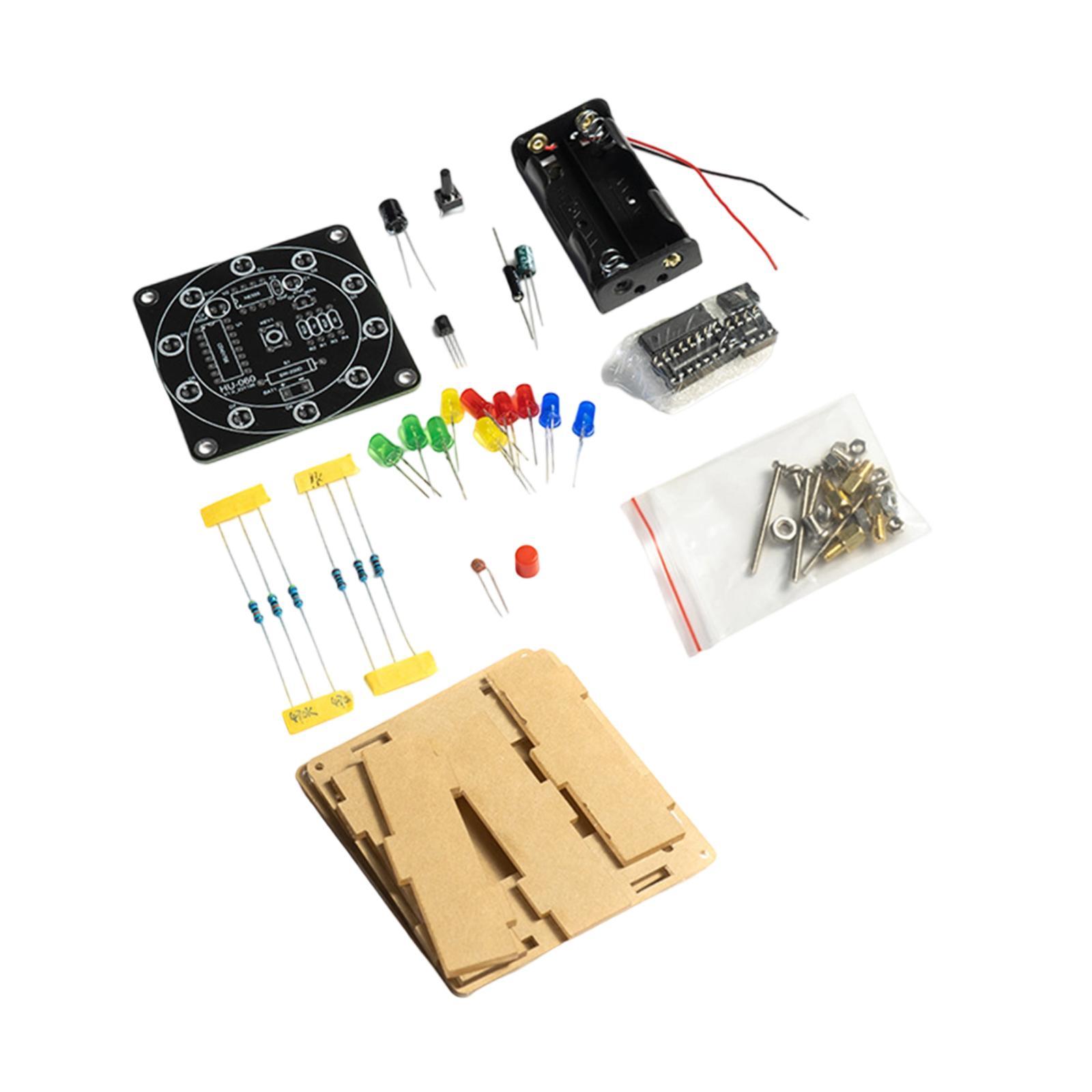 DIY 電子ラッキーフォーチュンホイールキット Ne555  - Diy Electronics Projects For Adults のレビューと価格