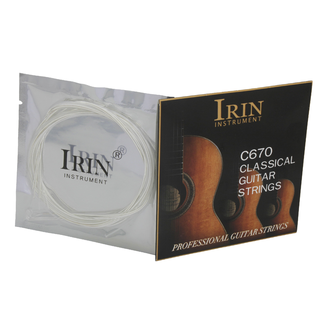 Irin c670クラシックギター弦交換部品透明ナイロン弦コ - Diy Guitar Electronics のレビューと価格