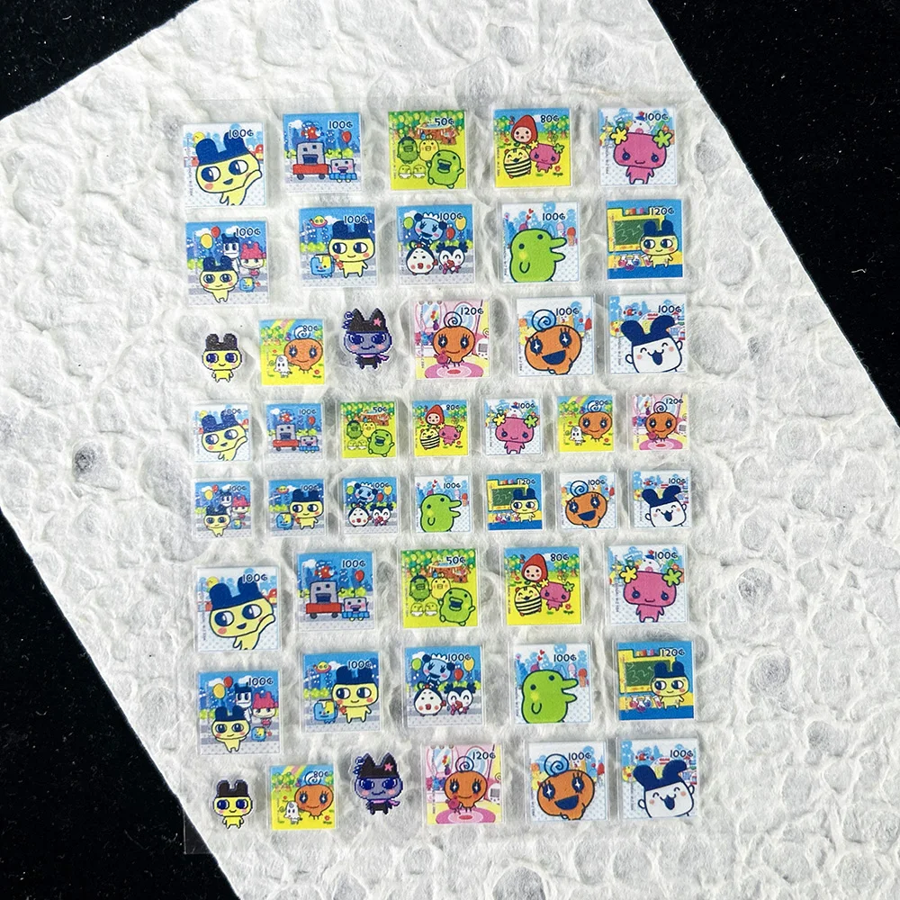 かわいいゲーム進化電子ペットステッカーネイルアートかわいい動 - Diy Box Electronics Mall のレビューと価格