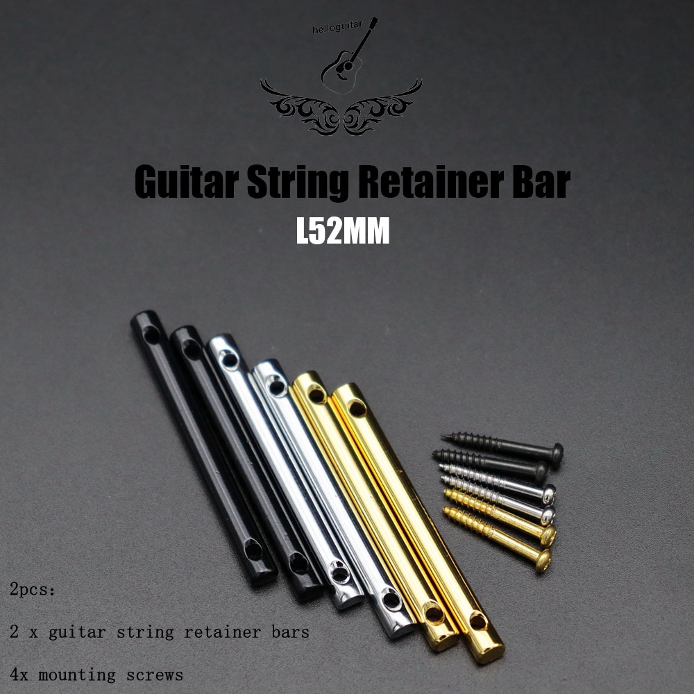 2 個ギター弦リテーナーバーストリングツリーガイドギター交換 - Diy Guitar Electronics のレビューと価格