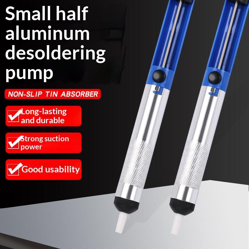 新しいアルミ製金属はんだ吸い取りポンプ、はんだ吸い取りペン、 - Desoldering Pump Solder のレビューと価格
