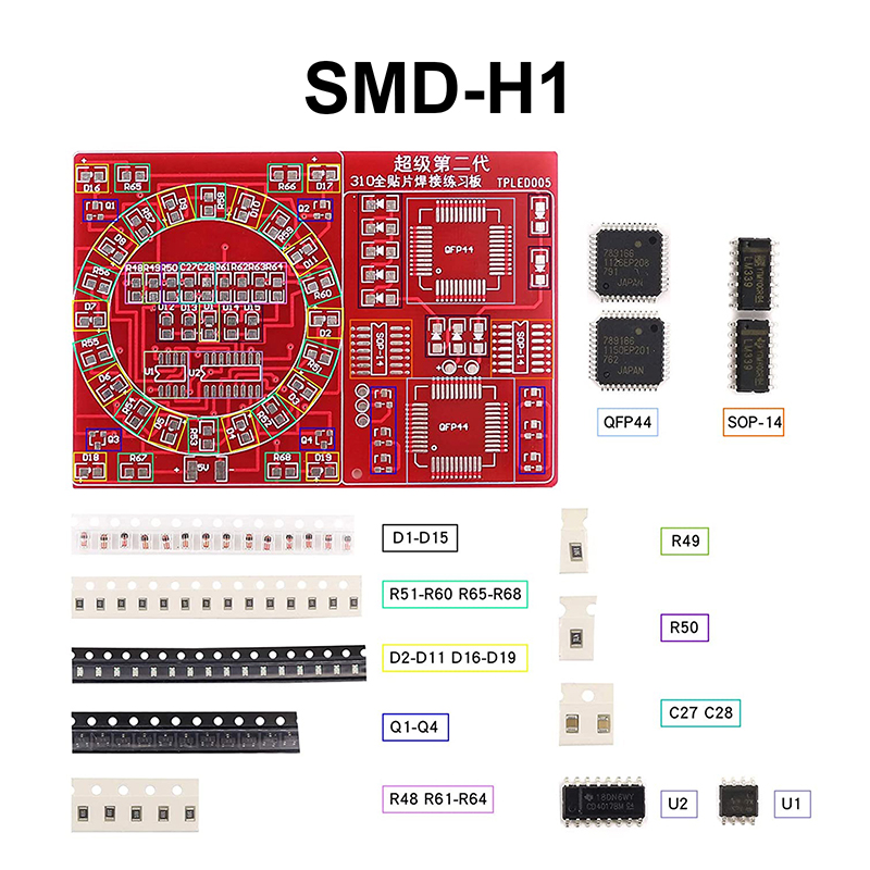 マザーボードセット,基本的なPCB,はんだ付けツール,基本的 - Diy Electronics Basics のレビューと価格