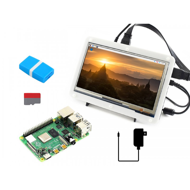 Raspberry Pi 4 Model B ディスプレイキ - Diy Electronics Case のレビューと価格