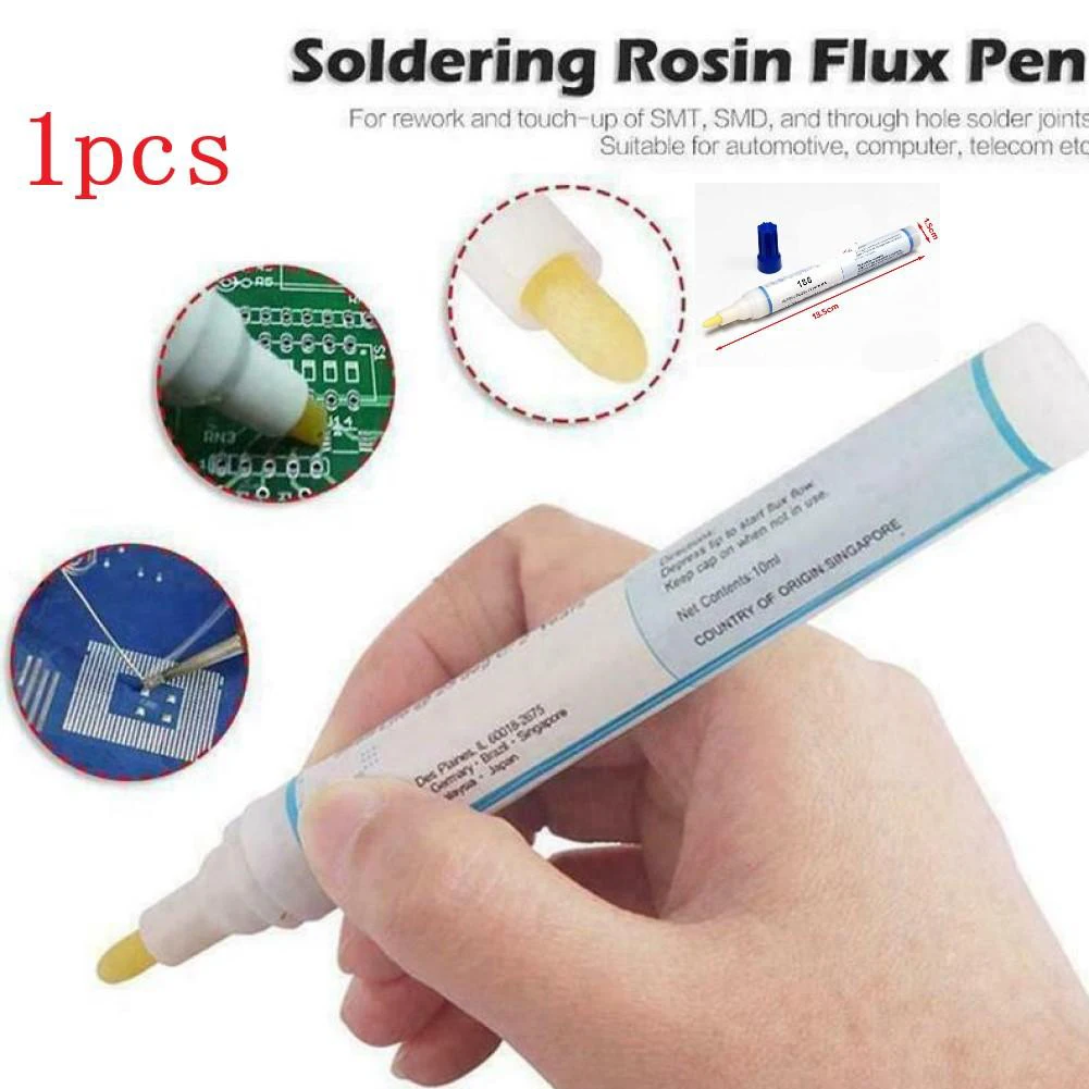 物理的にクリーニングするための10mlのはんだ付けペン,長さ - Flux Pen Electronics のレビューと価格