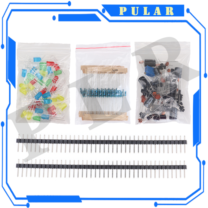 LEDブザーおよび抵抗器、plr電気部品、arduino、m - Diy Electronics Basics のレビューと価格
