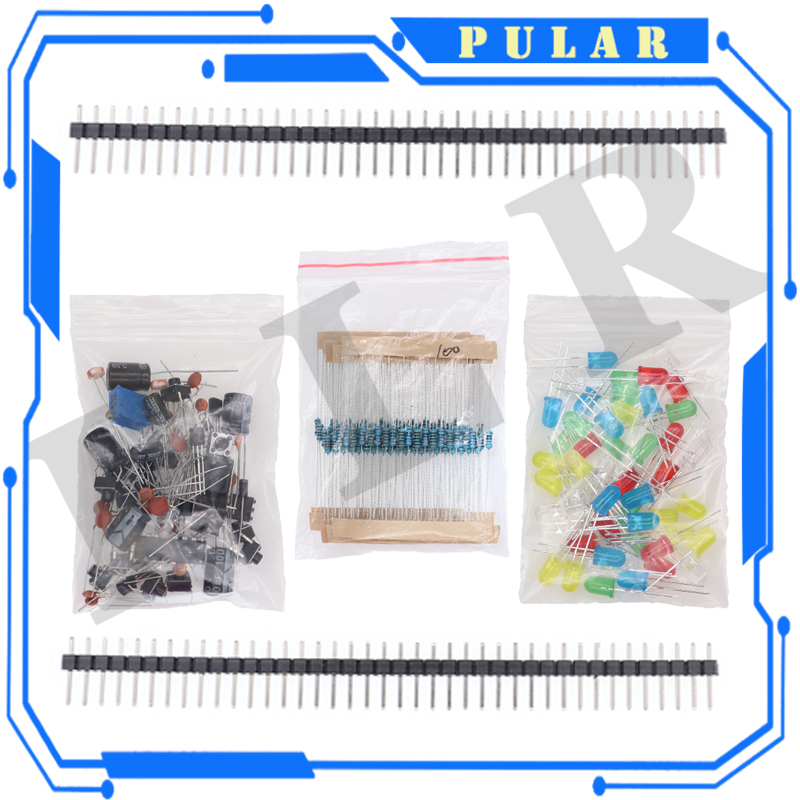 LEDブザーおよび抵抗器、plr電気部品、arduino、m - Diy Electronics Basics のレビューと価格