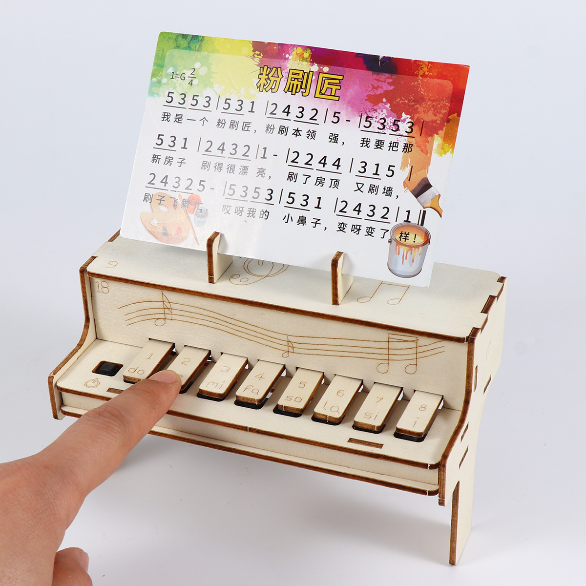 DIY 木製電子ピアノモデル STEM 組み立てキット物理学 - Diy Electronics Parts のレビューと価格
