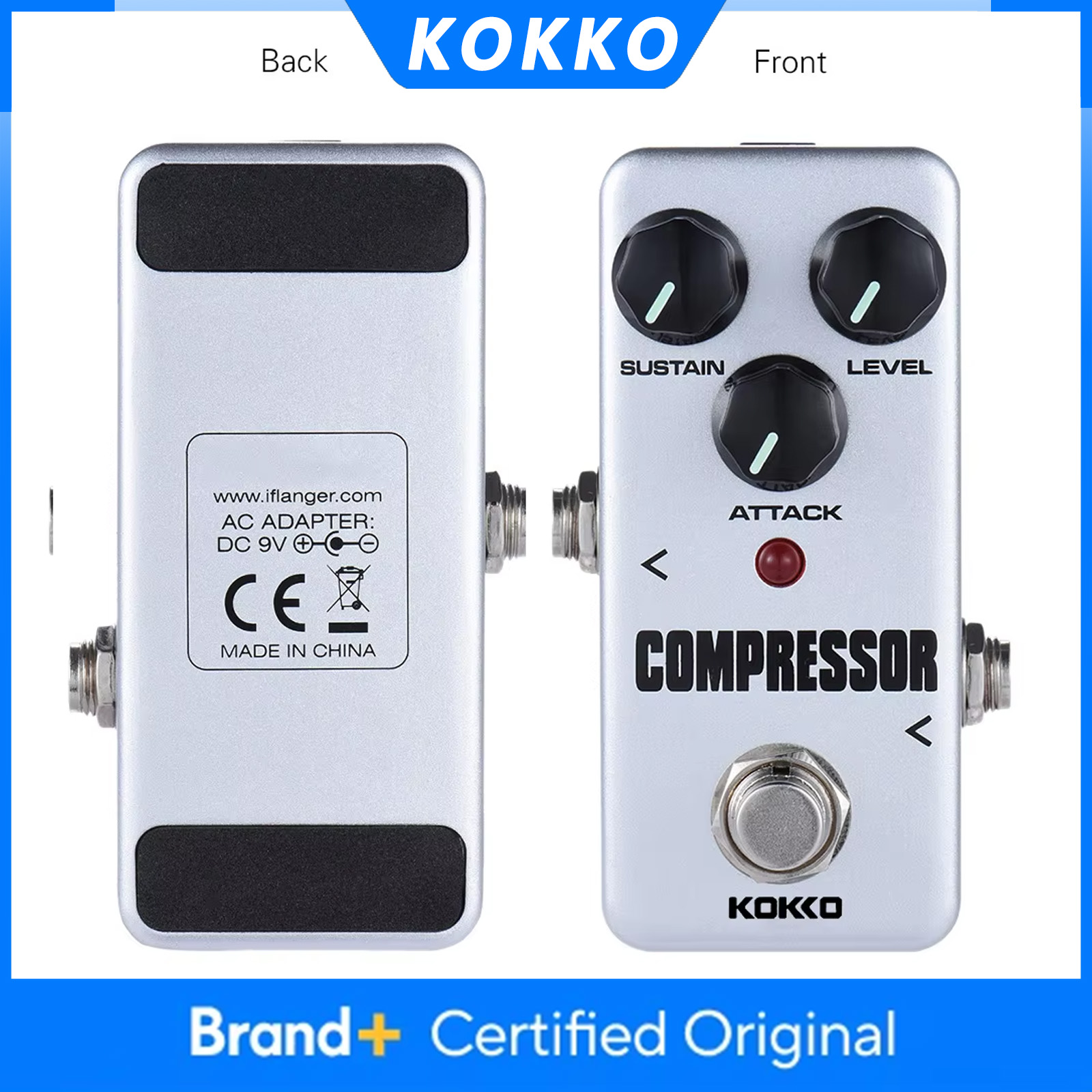 KOKKO FCP2 ギターエフェクトペダルコンプレッサーエ - Diy Guitar Electronics のレビューと価格