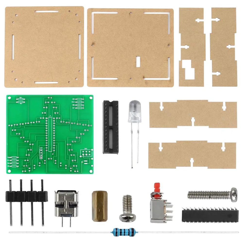 DIY電子キット 3D五芒星ウォーターライト点滅LEDはんだ - Diy Electronics Projects For Adults のレビューと価格