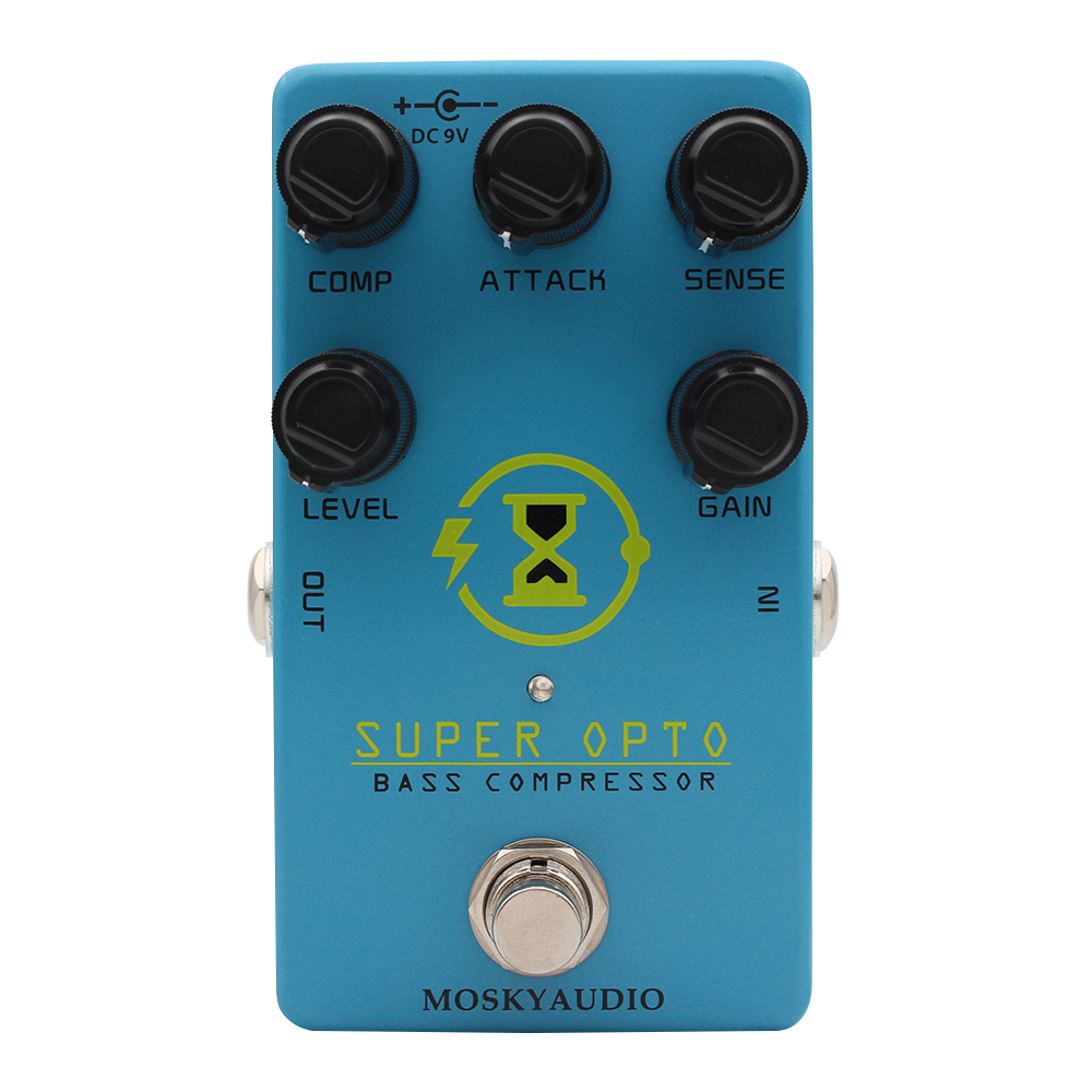 Mosky スーパー OPTO ベース オプティカル コンプ - Diy Guitar Electronics のレビューと価格