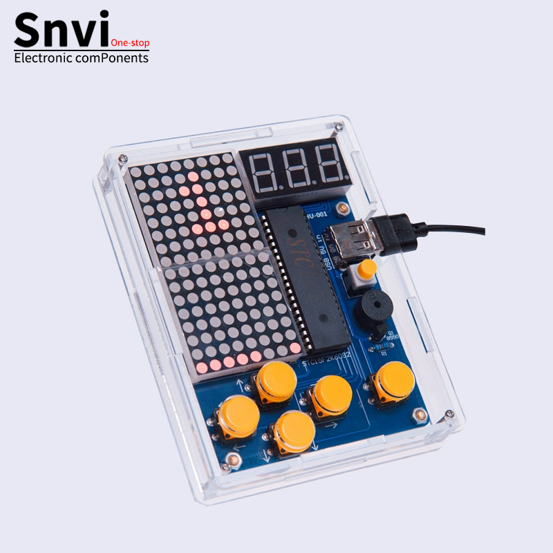 Snvi DIY ピクセルゲームコンソールキット 51 MC - Diy Box Electronics Mall のレビューと価格