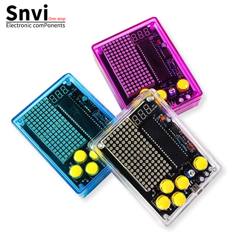 Snvi DIY ピクセルゲームコンソールキット 51 MC - Diy Box Electronics Mall のレビューと価格