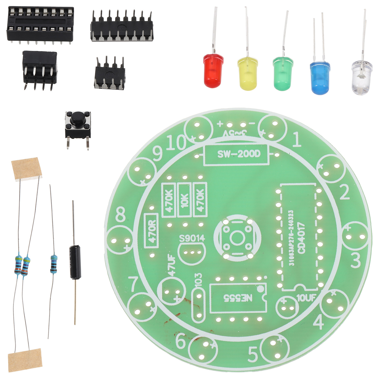 エレクトロニクスはんだ付けキット DIY練習ボード 回路基板 - Diy Electronics Projects For Adults のレビューと価格